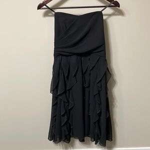 Le Chateau Black Strapless Dress XS